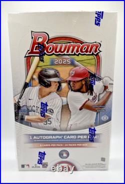2025 Bowman Baseball Factory Sealed Hobby Box $50 Off For Minor Dent (a) 2025 Bowman Baseball Factory Sealed Hobby Box $50 Off For Minor Dent (a)