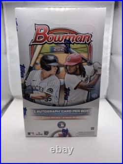 2025 Bowman Baseball Hobby Box Factory Sealed 2025 Bowman Baseball Hobby Box Factory Sealed