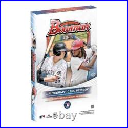 2025 Bowman Baseball Hobby Box Factory Sealed 2025 Bowman Baseball Hobby Box Factory Sealed