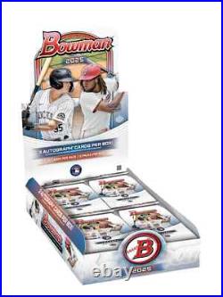 2025 Bowman Baseball Jumbo Box New & Factory Sealed