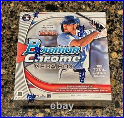 2025 Bowman Chrome Baseball MLB Factory New Sealed Mega Box