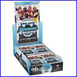 2025 Bowman University Chrome Football Factory Sealed Hobby Box
