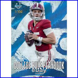 2025 Bowman University Chrome Football Factory Sealed Hobby Box