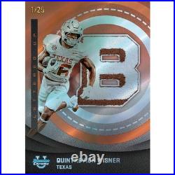 2025 Bowman University Chrome Football Hobby Box NCAA Cards Factory Sealed