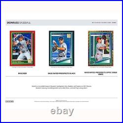2025 Donruss Baseball Hobby Box Factory Sealed New 25PABD