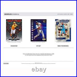 2025 Donruss Baseball Hobby Box Factory Sealed New 25PABD