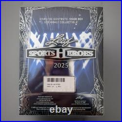 2025 LEAF METAL SPORTS HEROES HOBBY BOX Factory Sealed