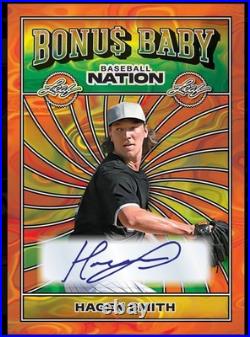 2025 Leaf Baseball Nation Hobby Box-6 Autos/Box 12 Cards