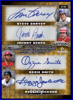 2025 Leaf Baseball Nation Hobby Box-6 Autos/Box 12 Cards