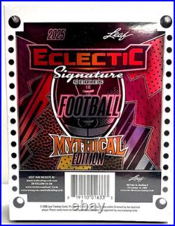 2025 Leaf Eclectic Signature Series Mythical Edition Football Factory Sealed Box