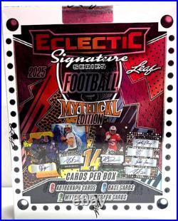 2025 Leaf Eclectic Signature Series Mythical Edition Football Factory Sealed Box