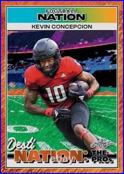 2025 Leaf Football Nation Factory Sealed Jumbo Box