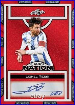 2025 Leaf Football Nation Factory Sealed Jumbo Box