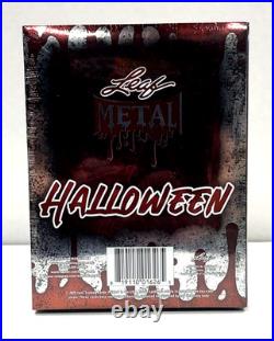 2025 Leaf Metal Halloween Factory Sealed Hobby Box 3 Auto's Per Box