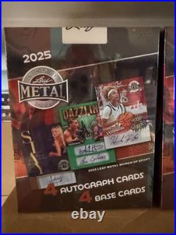 2025 Leaf Metal Women of Sport Factory Sealed Hobby Box