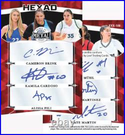 2025 Leaf Metal Women of Sport Factory Sealed Hobby Box