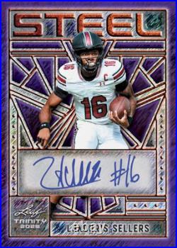 2025 Leaf Trinity Football NFL Factory Sealed Jumbo Hobby Box