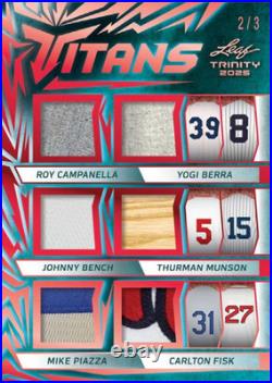 2025 Leaf Trinity Football NFL Factory Sealed Jumbo Hobby Box