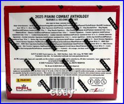 2025 Panini Combat Anthology Hobby Box Sealed Debut Edition 2 Autos Per Box