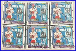 2025 Panini Donruss NFL Mega Box Lot of 6 Factory Sealed Downtown Chase