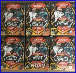 2025 Panini Phoenix NFL Football Cards (6) Blaster Boxes NEW FACTORY SEALED
