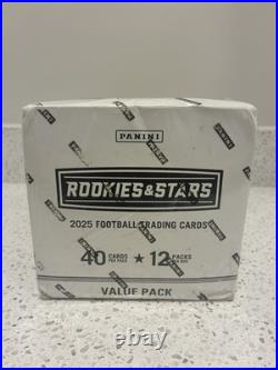 2025 Panini Rookie & Stars Football Sealed Box 12 Packs