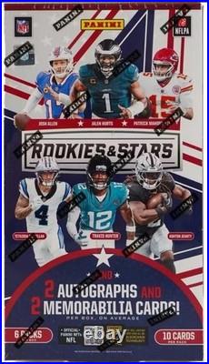 2025 Panini Rookies & Stars Football Hobby Box Factory Sealed Case Hit