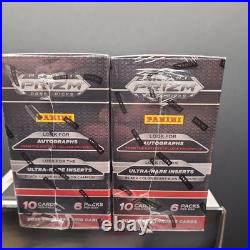 2025 Prizm Draft Picks Mega Boxes Factory Sealed Gold Ice & Gold Flash Lot of 2