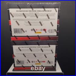 2025 Prizm Draft Picks Mega Boxes Factory Sealed Gold Ice & Gold Flash Lot of 2