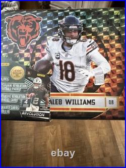 2025 Revolution Football Sealed Lunch Box Caleb Williams Chicago Bears Tin