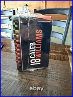 2025 Revolution Football Sealed Lunch Box Caleb Williams Chicago Bears Tin