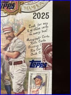 2025 TOPPS ALLEN & GINTER HOBBY BOX MLB Baseball Factory Sealed