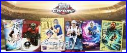 2025 TOPPS CHROME 42 Card MEGA Box LICENSED NFL FOOTBALL New Sealed Presale