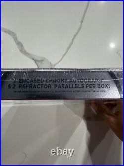 2025 TOPPS CHROME BLACK MLB BASEBALL HOBBY BOX (1 ENCASED AUTO) Brand New Sealed