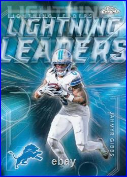 2025 TOPPS CHROME MEGA BOX NFL FOOTBALL (42 Trading Cards) Brand New Sealed