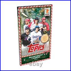 2025 TOPPS HOLIDAY ADVENT CALENDAR (103 Cards) Baseball Brand New Sealed Presale