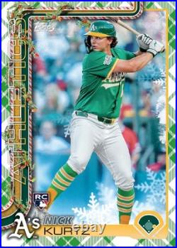2025 TOPPS HOLIDAY ADVENT CALENDAR (103 Cards) Baseball Brand New Sealed Presale