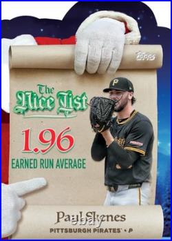 2025 TOPPS HOLIDAY ADVENT CALENDAR (103 Cards) Baseball Brand New Sealed Presale