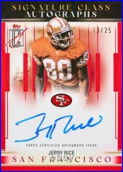 2025 TOPPS SIGNATURE CLASS FOOTBALL MEGA BOX (80 Cards) NFL Brand New Sealed