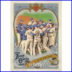 2025 Topps ALLEN & GINTER HOBBY BOX MLB Factory Sealed Hobby Box