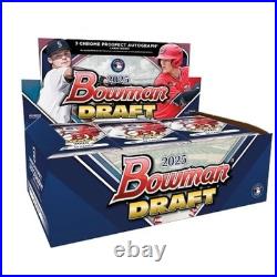 2025 Topps Bowman Draft Baseball HOBBY BOX Factory Sealed 3 Autos