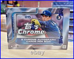 2025 Topps Chrome Baseball Breakers Delight Hobby Box FACTORY SEALED SHIPS FREE