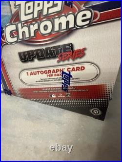 2025 Topps Chrome Baseball Update Series Hobby Box Factory Sealed