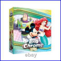 2025 Topps Chrome Disney Mega Box New Factory Sealed Presale 2025 Topps Chrome Disney Mega Box New Factory Sealed Presale