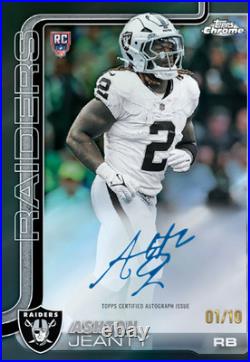 2025 Topps Chrome Football Mega Box Factory Sealed Brand New NFL PRESALE