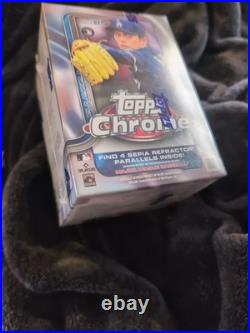 2025 Topps Chrome Hobby Box. Unopened, Mint Condition, Factory Sealed. 28 Cards