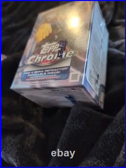 2025 Topps Chrome Hobby Box. Unopened, Mint Condition, Factory Sealed. 28 Cards