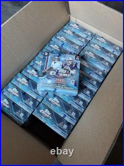 2025 Topps Chrome NFL Football Mega Box Case of 20 Brand New In Hand