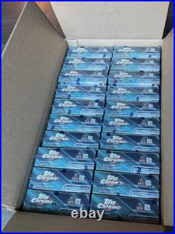 2025 Topps Chrome NFL Football Mega Box Case of 20 Brand New In Hand
