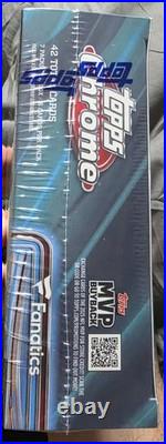2025 Topps Chrome NFL Football Mega Box Factory Sealed New In Hand Fast Ship